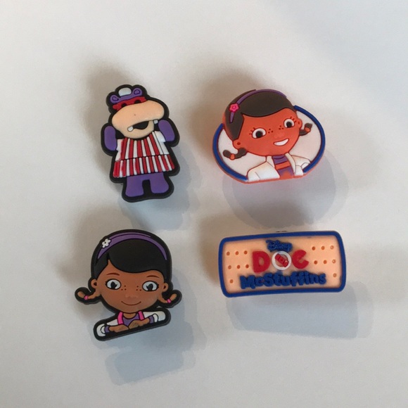 CROCS Other - Doc mcstuffins croc charm lot Disney jibbitz style CROCS Other - Doc mcstuffins croc charm lot Disney jibbitz style